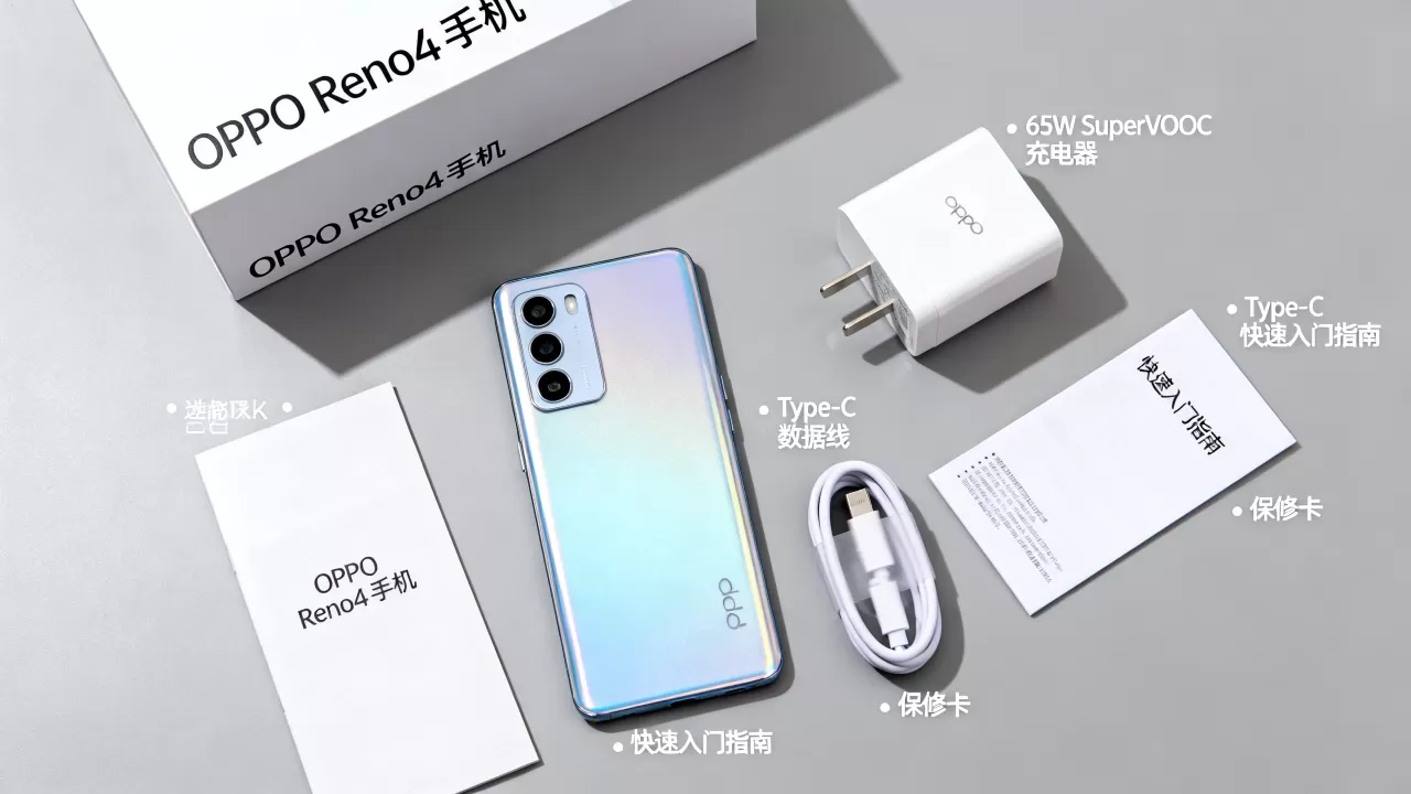 opporeno4里面送什么，opporeno4包装盒内附赠物品清单
