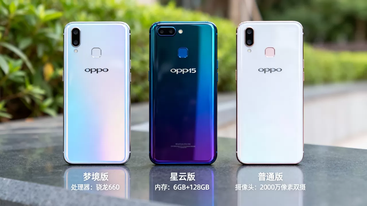 OPPOR15为什么有不同版本，OPPOR15版本区别