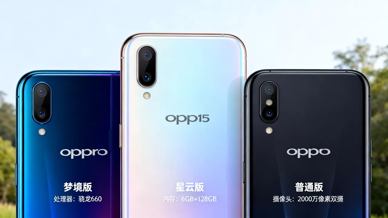 OPPOR15为什么有不同版本，OPPOR15版本区别