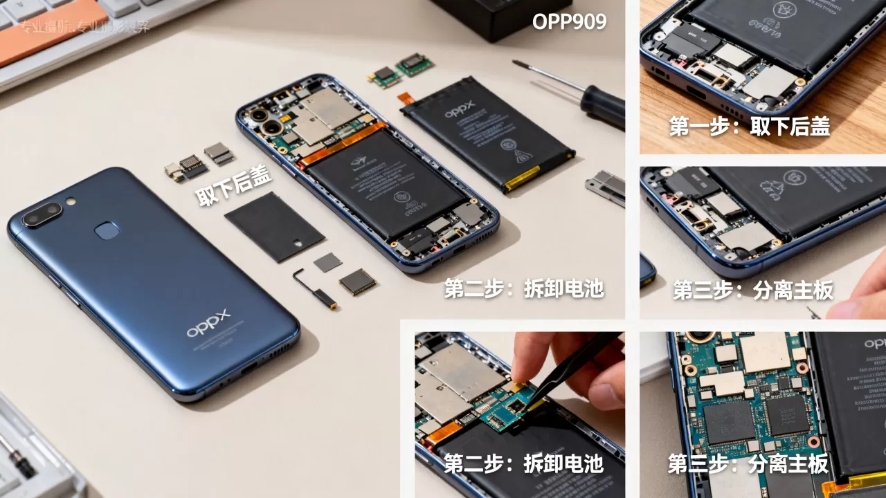 oppox909怎么拆机,oppox909拆机教程 oppox909怎么拆机,oppox909拆机教程