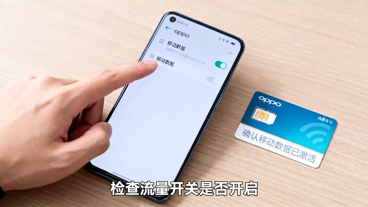 oppo为什么用不了流量，手机流量无法使用怎么办