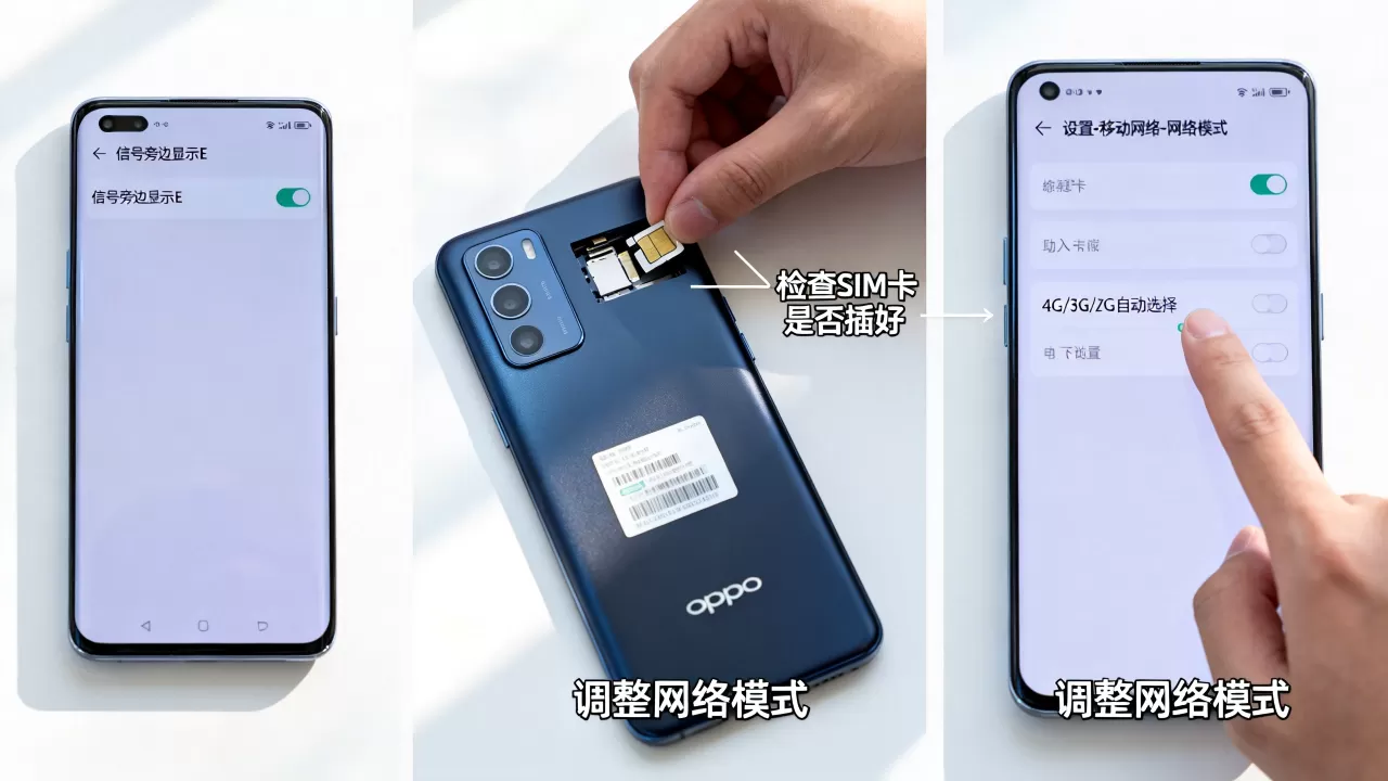 oppo信号旁边为什么显示E,oppo手机信号弱怎么解决 oppo信号旁边为什么显示E,oppo手机信号弱怎么解决