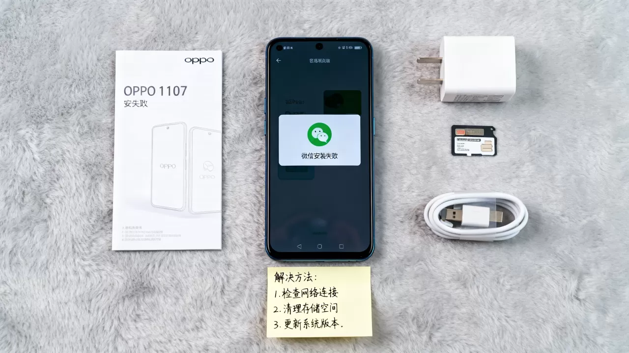 OPPO1107为什么安装不了微信,手机无法安装微信解决方法 OPPO1107为什么安装不了微信,手机无法安装微信解决方法