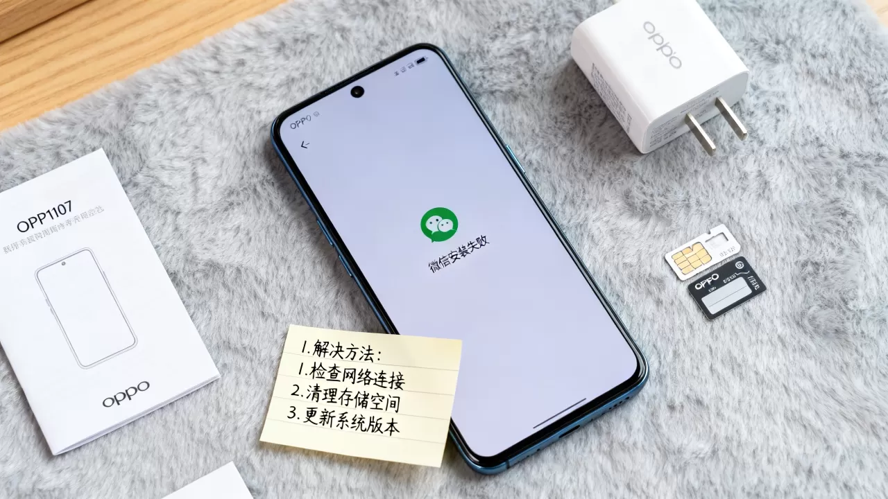 OPPO1107为什么安装不了微信,手机无法安装微信解决方法 OPPO1107为什么安装不了微信,手机无法安装微信解决方法