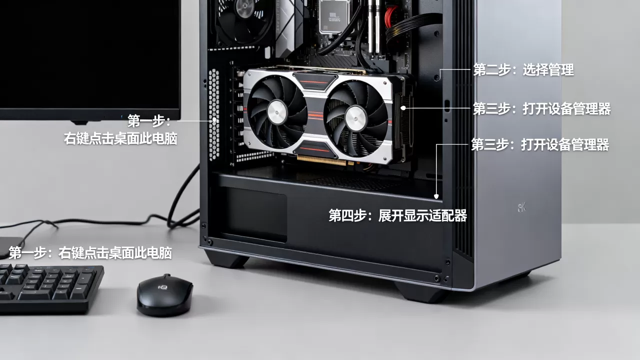 怎样看自己电脑显卡，电脑显卡型号查看方法