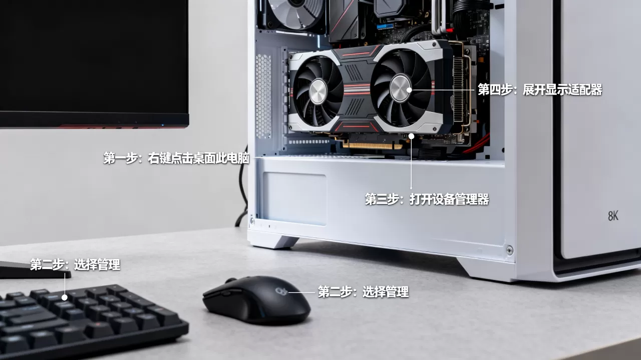 怎样看自己电脑显卡，电脑显卡型号查看方法