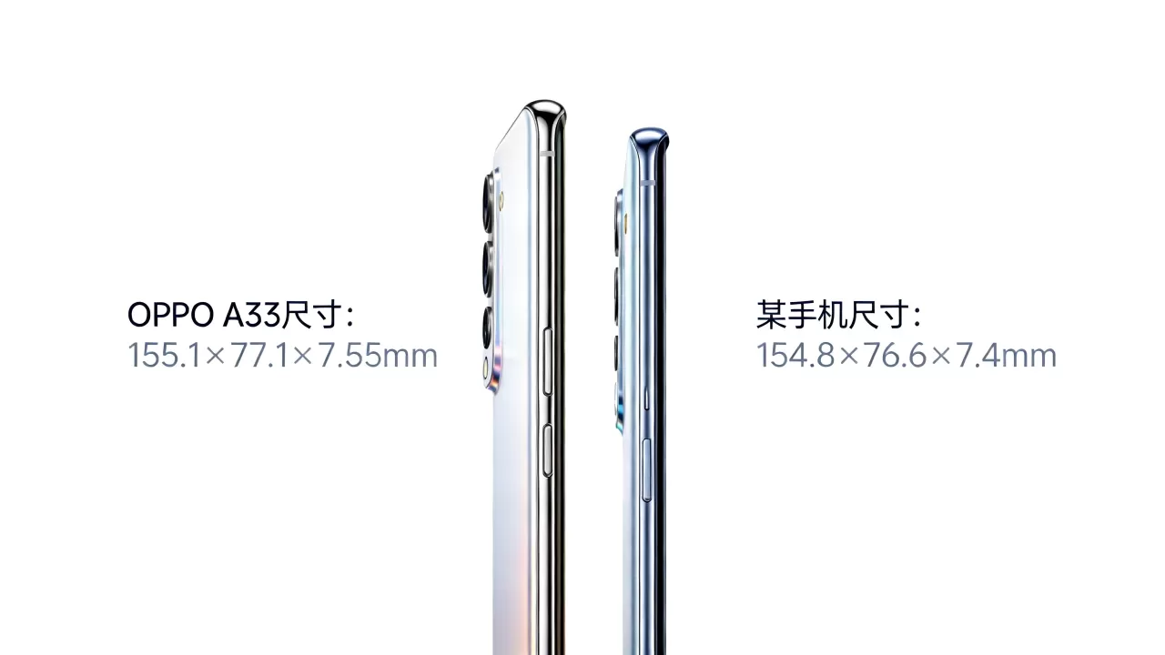 什么手机和oppoa33一样大小,oppoa33尺寸是多少 什么手机和oppoa33一样大小,oppoa33尺寸是多少
