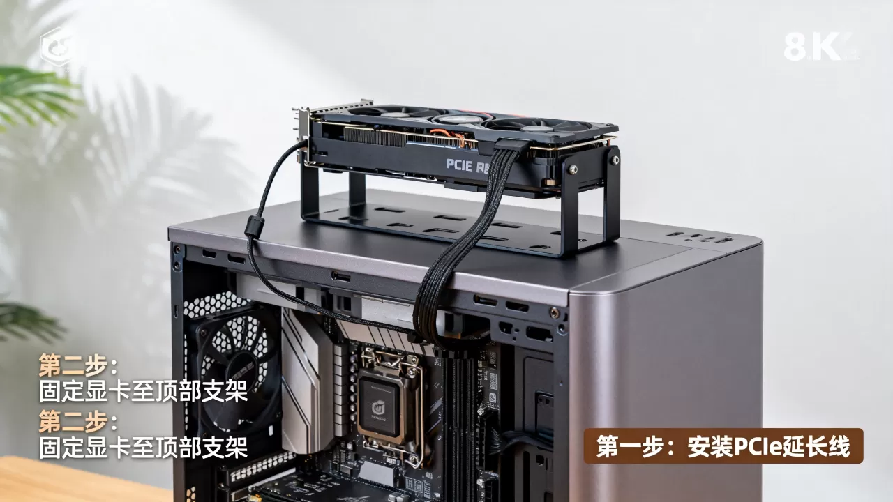 显卡上置机箱怎么装?显卡上置机箱 显卡上置机箱怎么装?显卡上置机箱