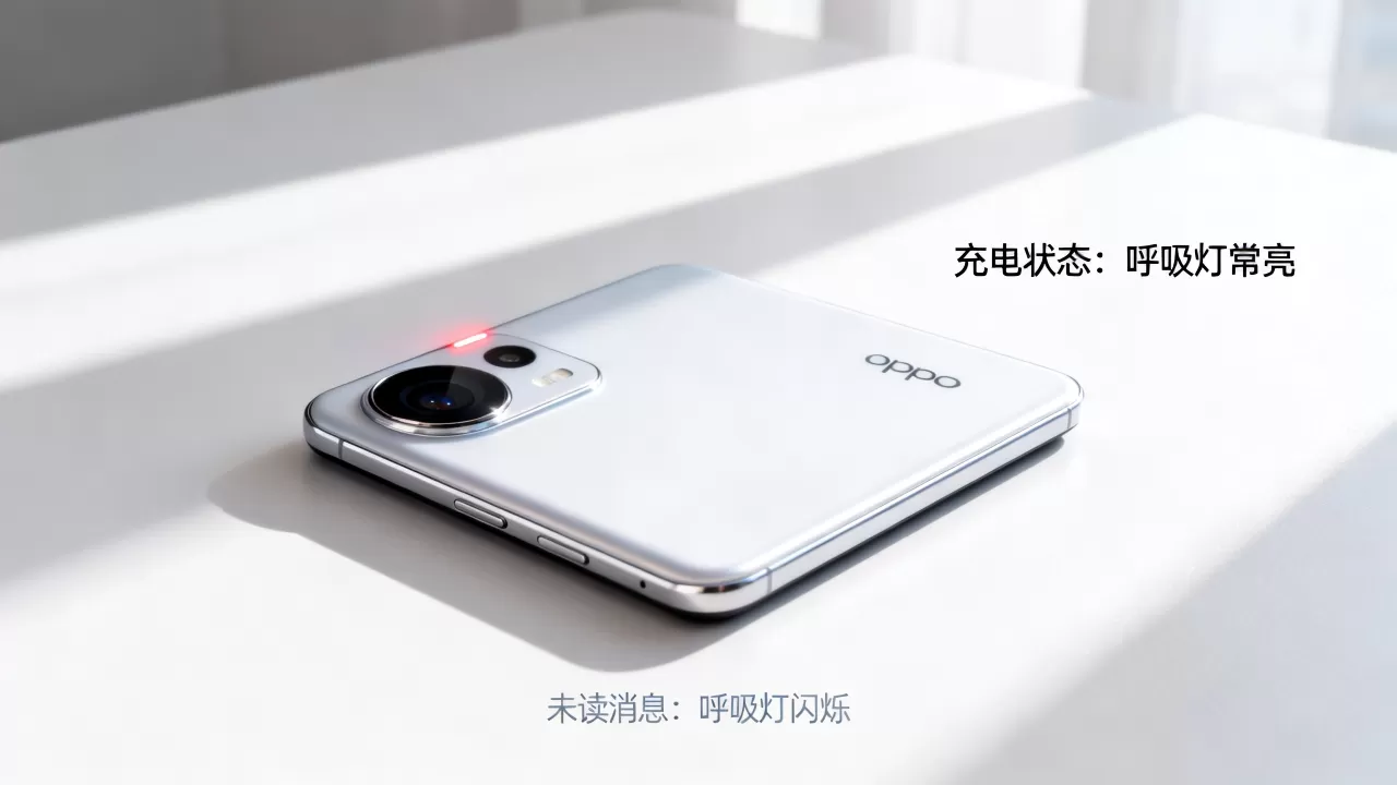 oppo手机呼吸灯是什么原因，oppo手机呼吸灯闪烁代表什么