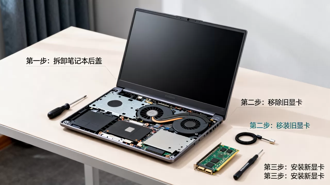 怎样给笔记本换显卡,笔记本显卡能升级吗 怎样给笔记本换显卡,笔记本显卡能升级吗