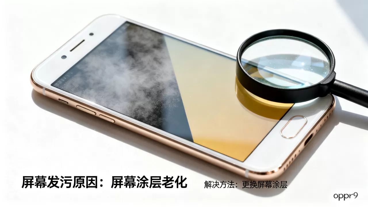 oppor9为什么屏幕发污,oppor9屏幕发黄怎么解决 oppor9为什么屏幕发污,oppor9屏幕发黄怎么解决
