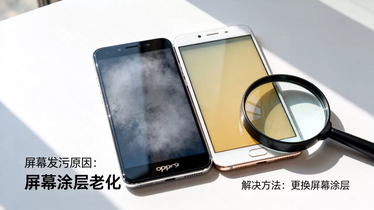 oppor9为什么屏幕发污,oppor9屏幕发黄怎么解决 oppor9为什么屏幕发污,oppor9屏幕发黄怎么解决