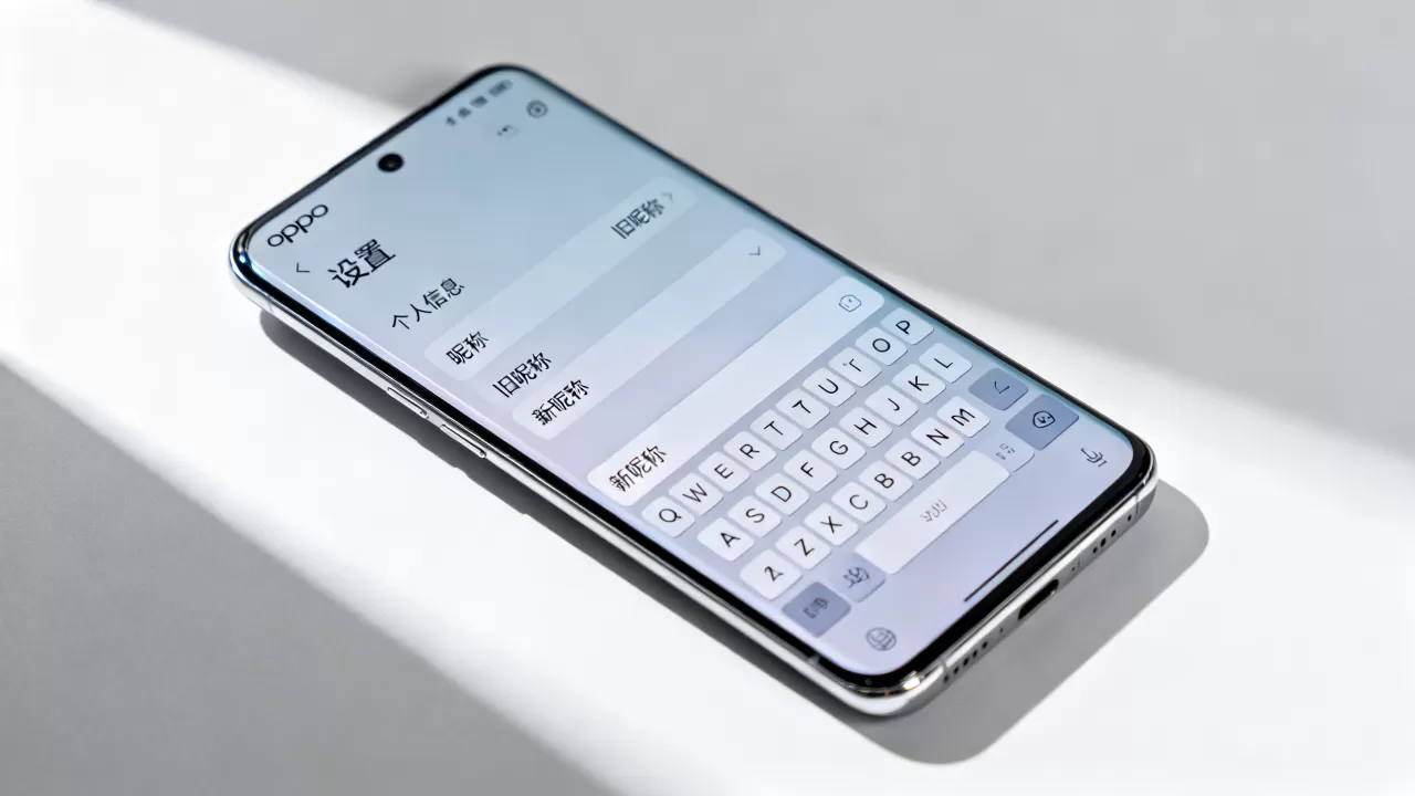 oppo怎么改名字叫什么名字，oppo手机怎么修改昵称