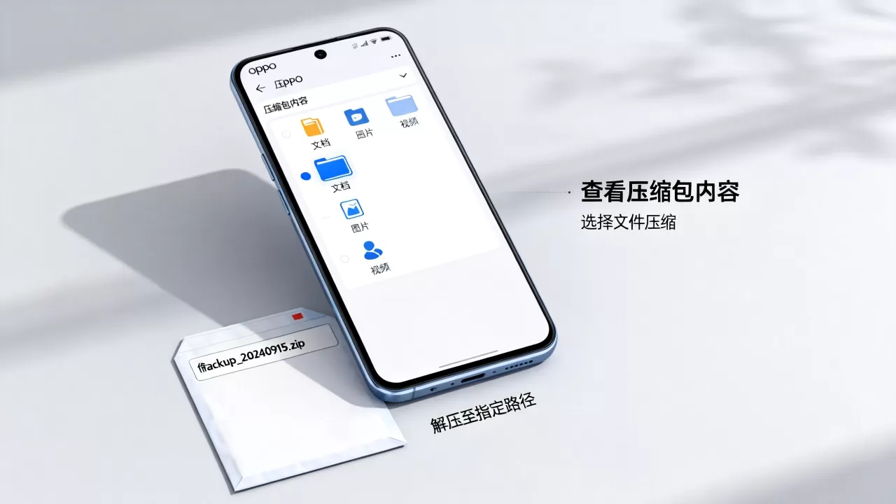 oppo压缩包里都有什么作用，oppo手机自带压缩软件怎么用