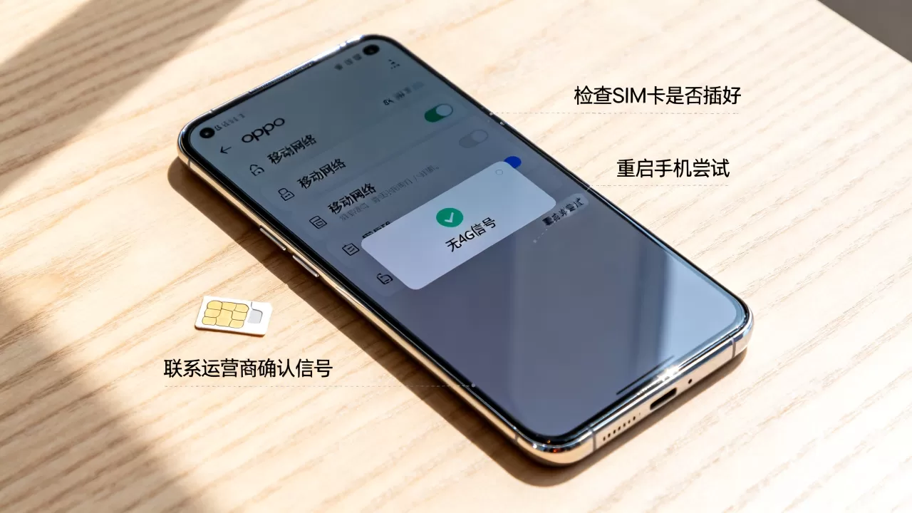 OPPO为什么开不开4G网,手机无法连接4G网络怎么办 OPPO为什么开不开4G网,手机无法连接4G网络怎么办