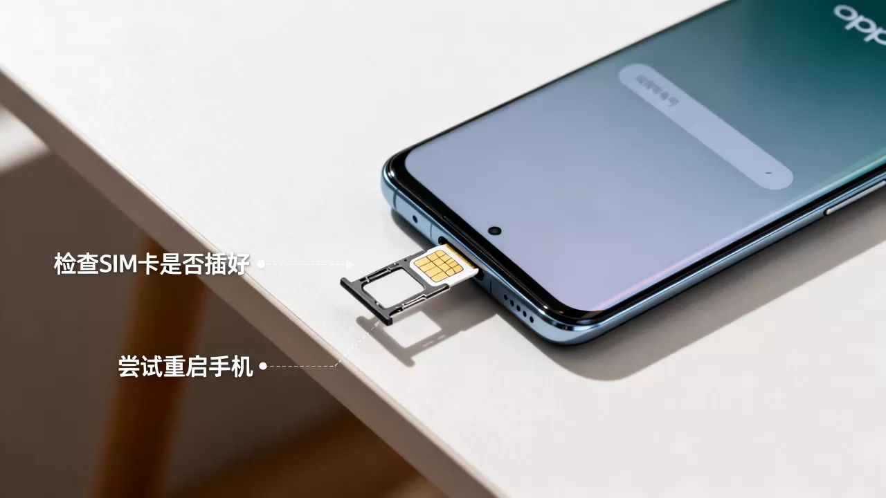 oppo上卡为什么不能用怎么回事啊，手机插卡没信号怎么办