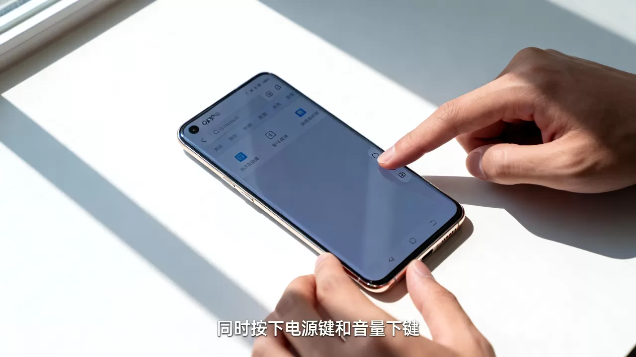 oppo浏览器怎么截图快捷键是什么，手机截图快捷键