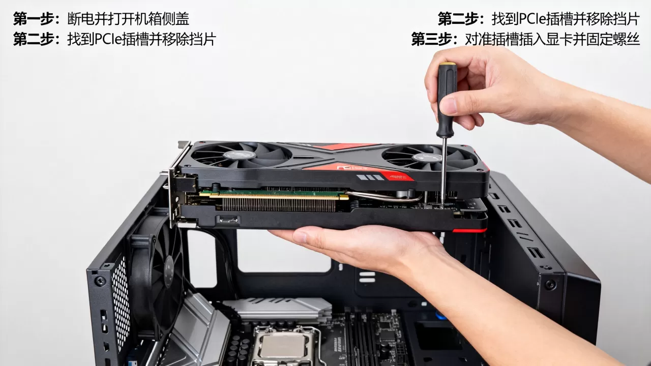 电脑怎么安装独立显卡,显卡安装教程 电脑怎么安装独立显卡,显卡安装教程