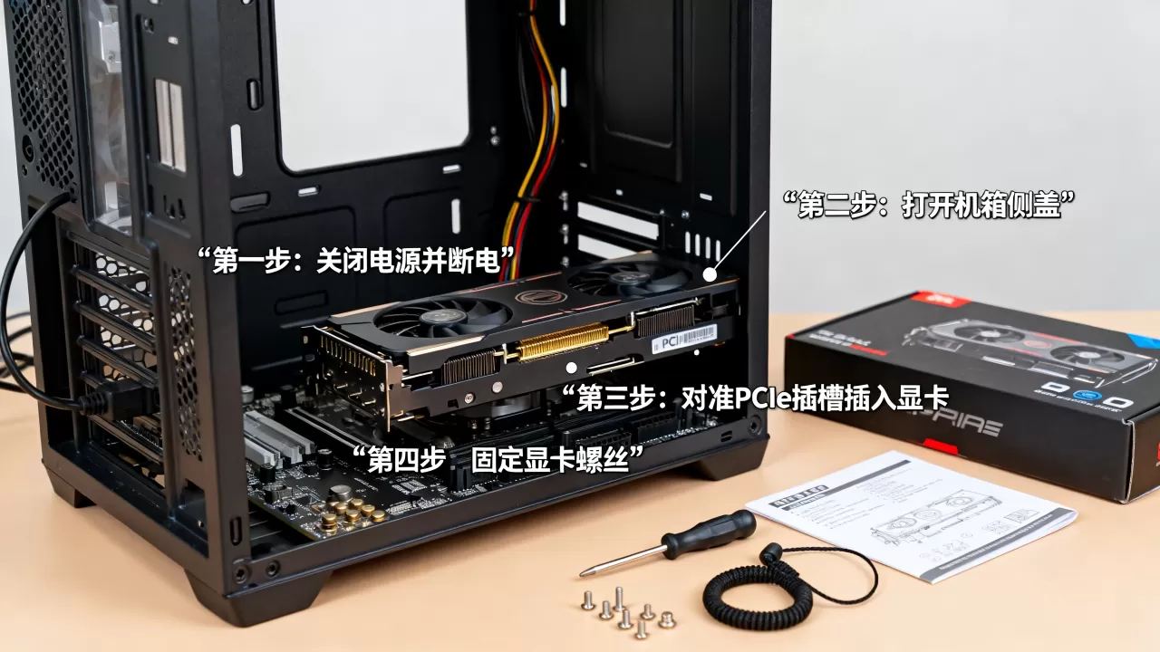 台式怎么安装独立显卡,台式机装独立显卡详细教程 台式怎么安装独立显卡,台式机装独立显卡详细教程