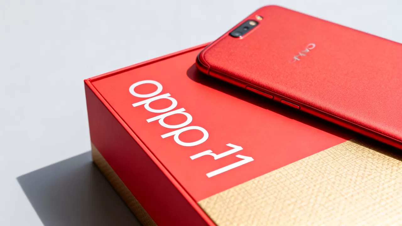 oppor11红盒子什么样，oppo r11红色包装盒图片