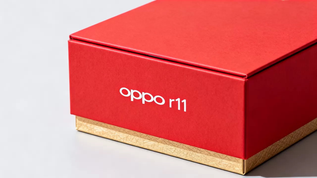 oppor11红盒子什么样，oppo r11红色包装盒图片