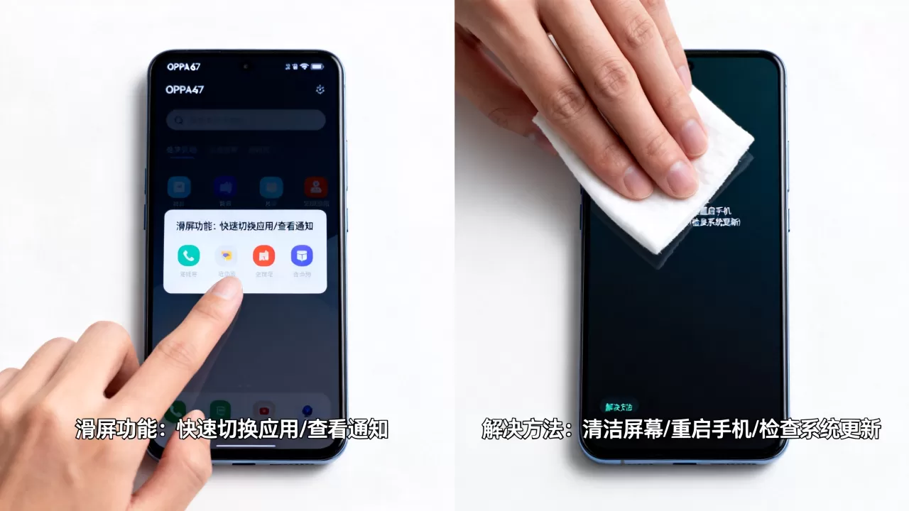 oppoa57滑屏有什么用,oppoa57屏幕触控失灵怎么解决 oppoa57滑屏有什么用,oppoa57屏幕触控失灵怎么解决
