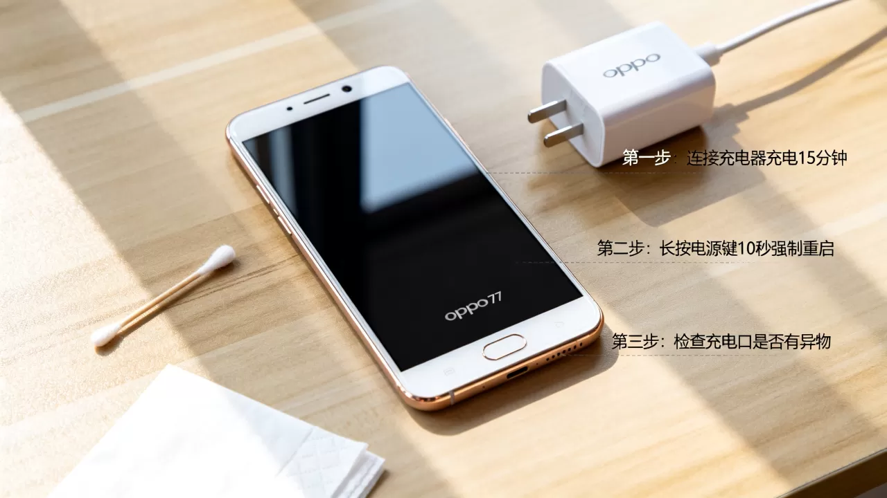 OPPO R7进不了机怎么办，手机开不了机黑屏解决方法