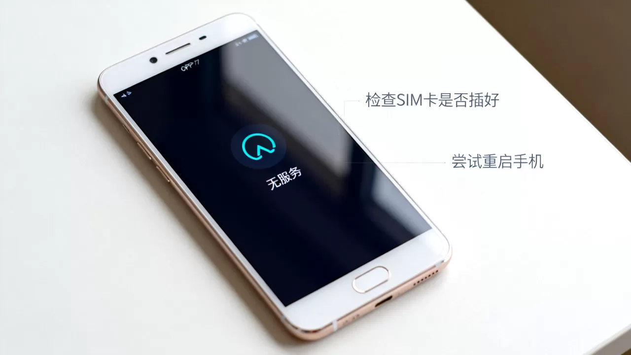 OPPO R7没信号什么样子，OPPO R7突然没信号怎么办