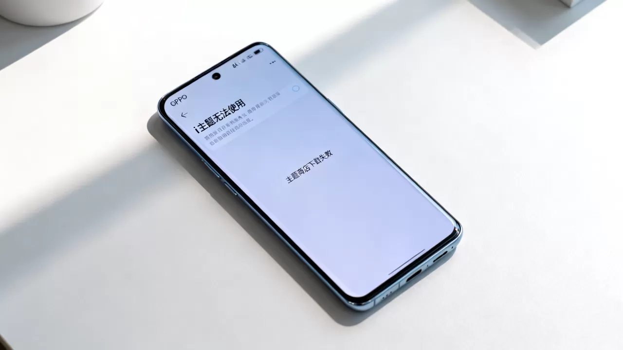 为什么oppo不能用i主题，oppo主题商店下载失败