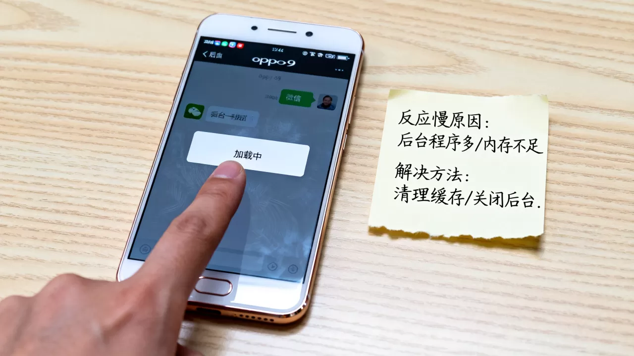 oppor9反应慢是什么原因，手机卡顿变慢怎么办