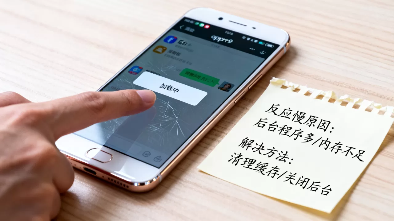 oppor9反应慢是什么原因，手机卡顿变慢怎么办
