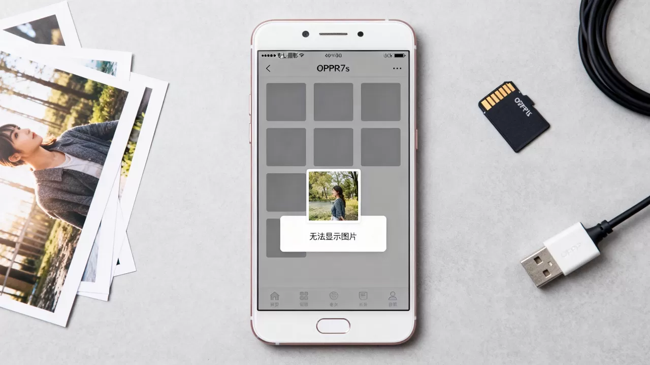 OPPOR7s为什么打不开图片，手机照片无法显示怎么办