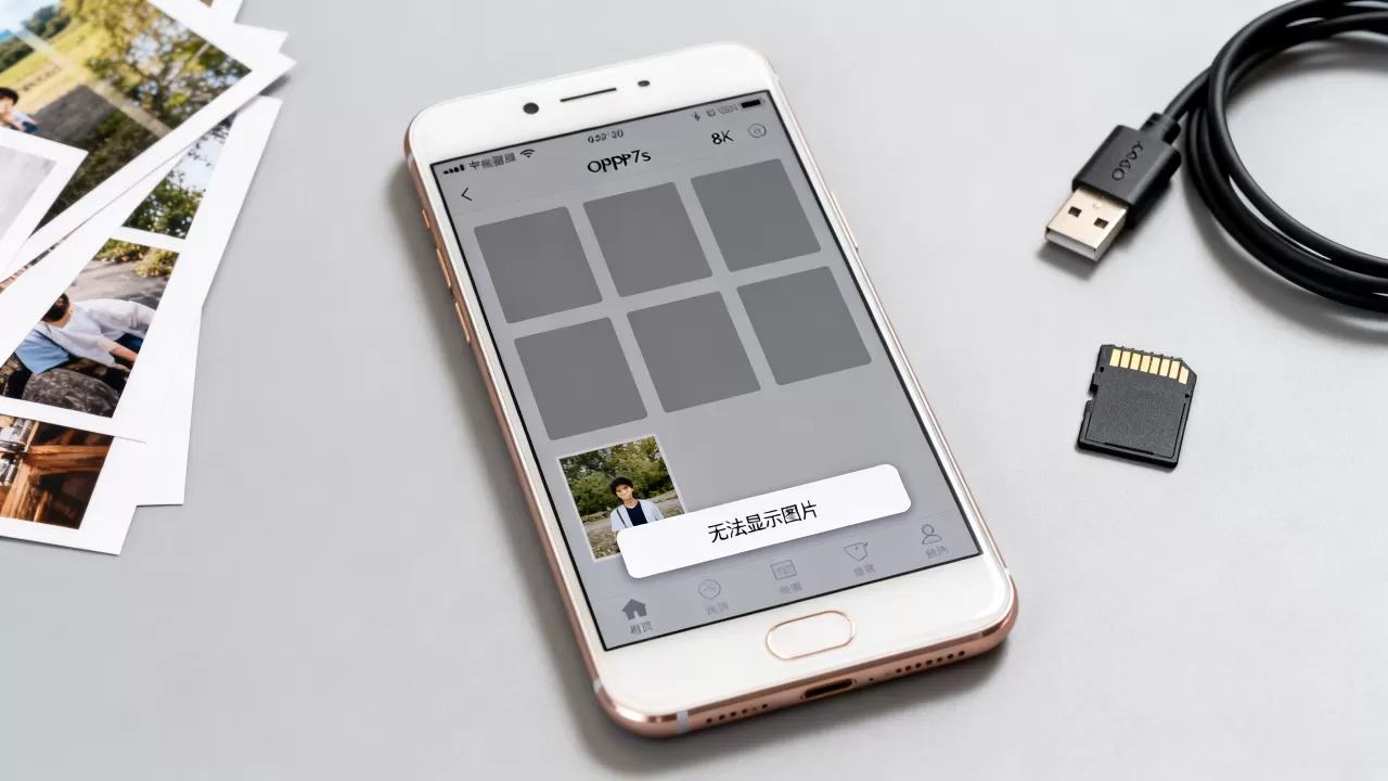 OPPOR7s为什么打不开图片，手机照片无法显示怎么办