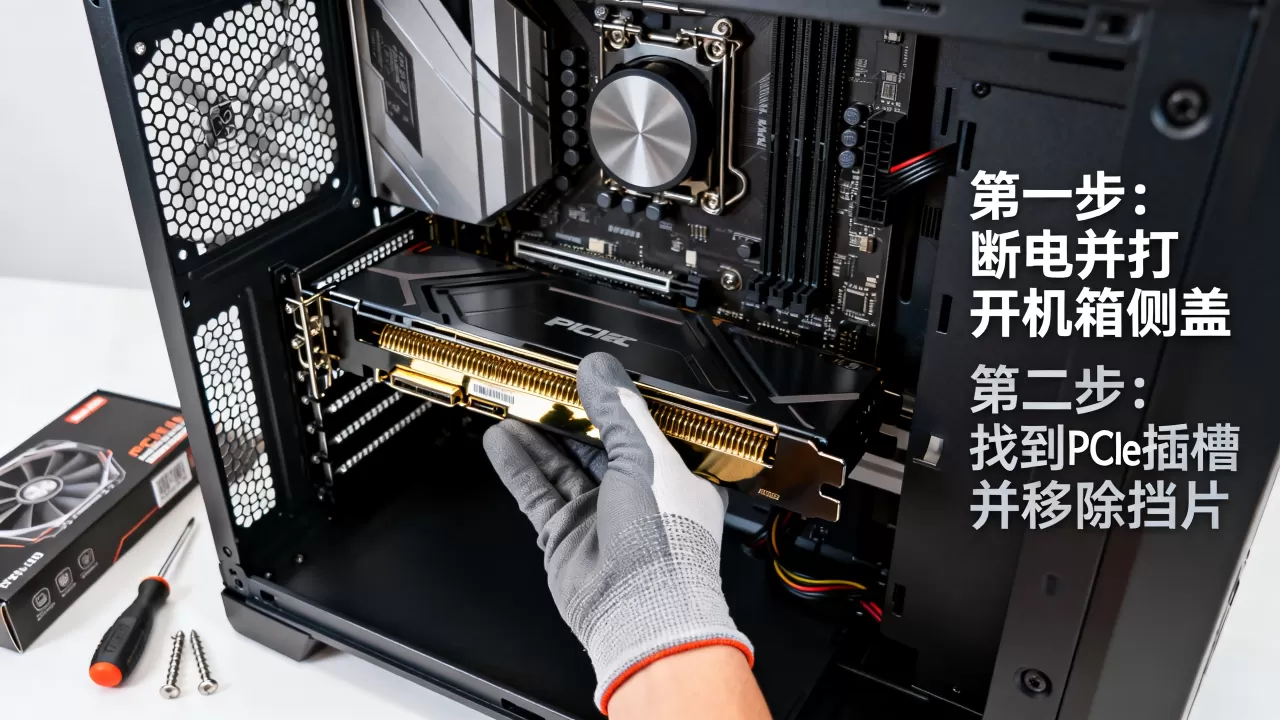 电脑怎样装显卡，电脑显卡安装教程