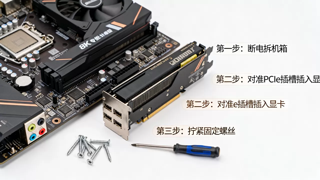 显卡自己怎么装,显卡安装教程 显卡自己怎么装,显卡安装教程