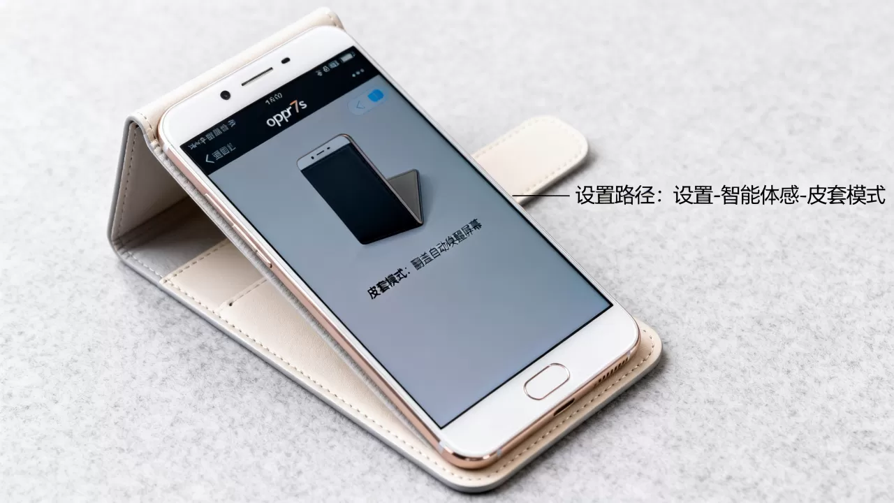 oppor7s皮套模式是什么，oppor7s皮套模式怎么开启