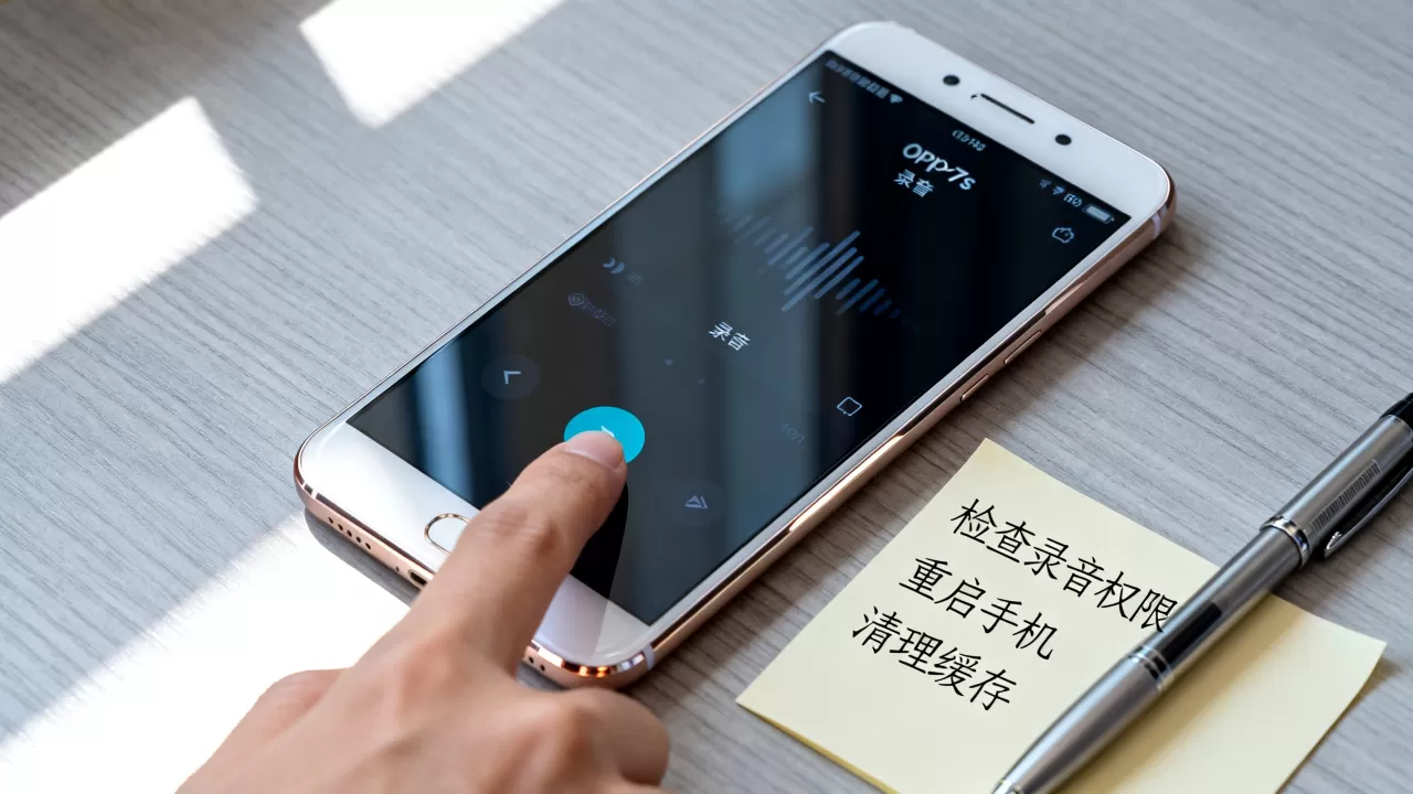 OPPOR7s为什么不能录音了，手机录音功能突然失效怎么办
