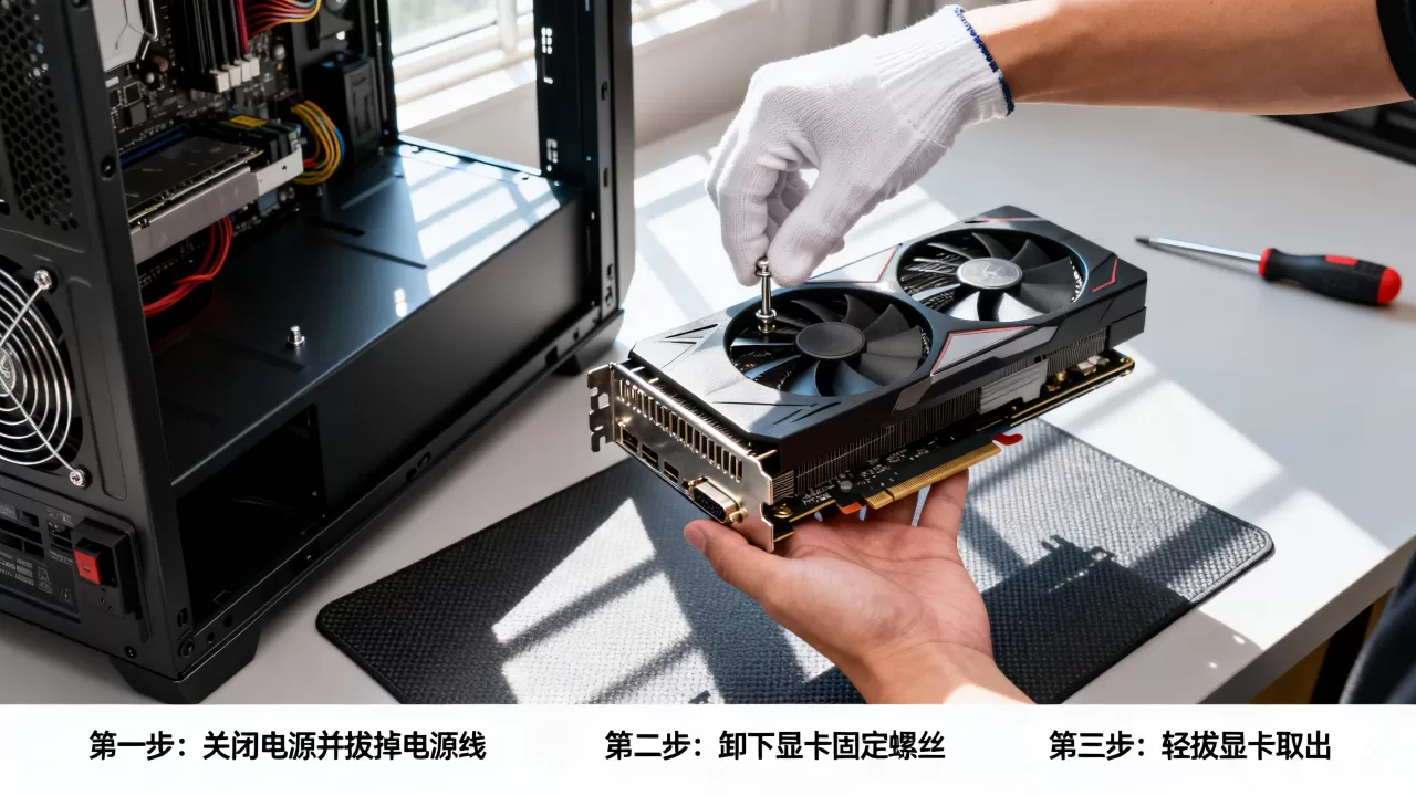 怎么打开电脑显卡，电脑显卡怎么安装