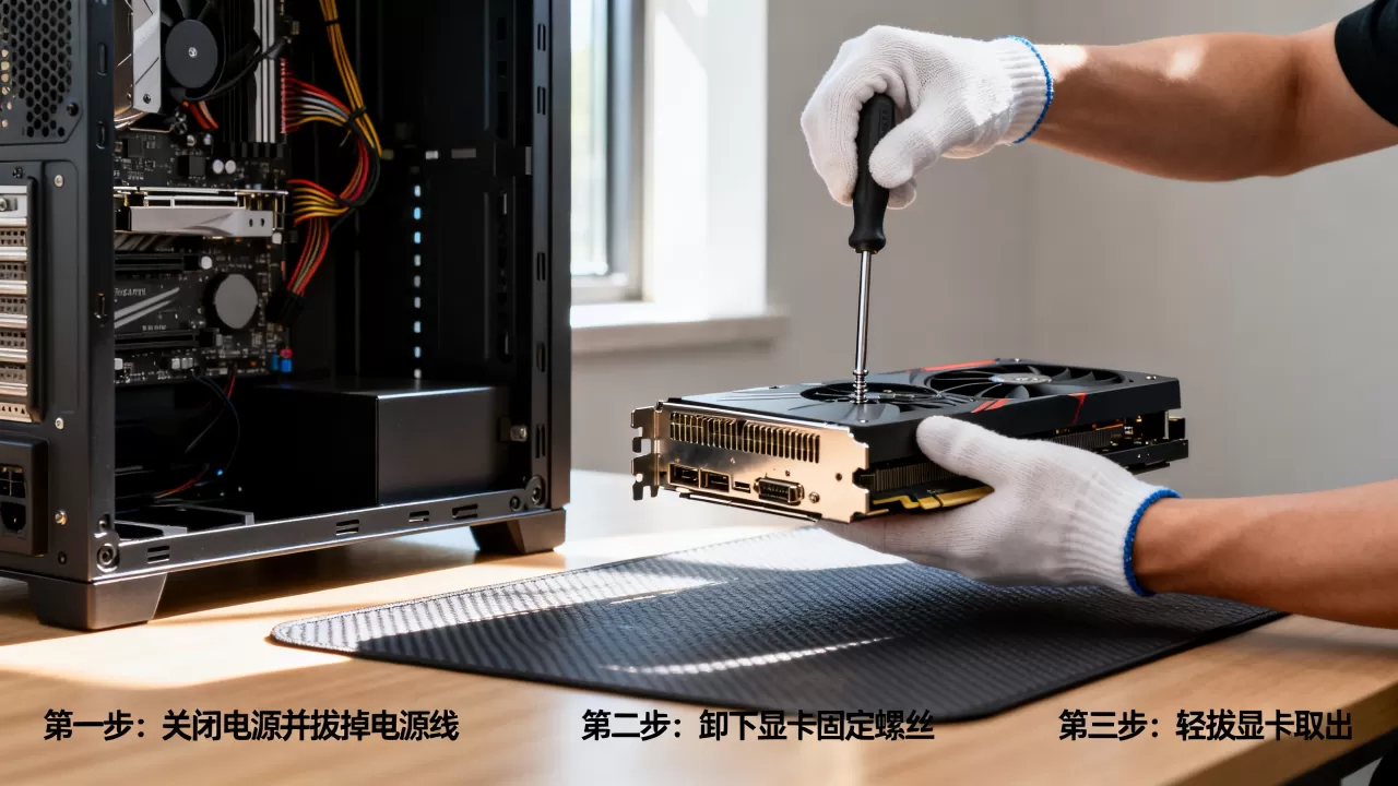 怎么打开电脑显卡，电脑显卡怎么安装