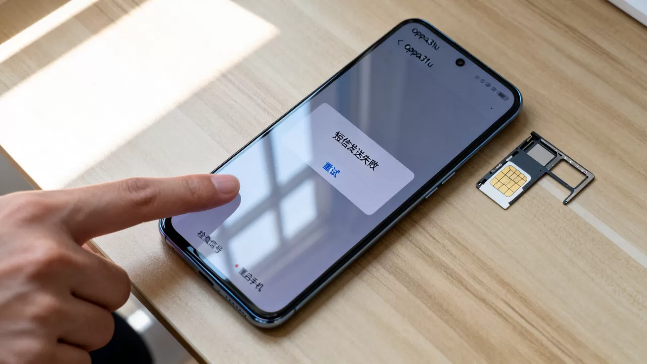 oppoa31u信息为什么发不出去，手机短信发送失败怎么办