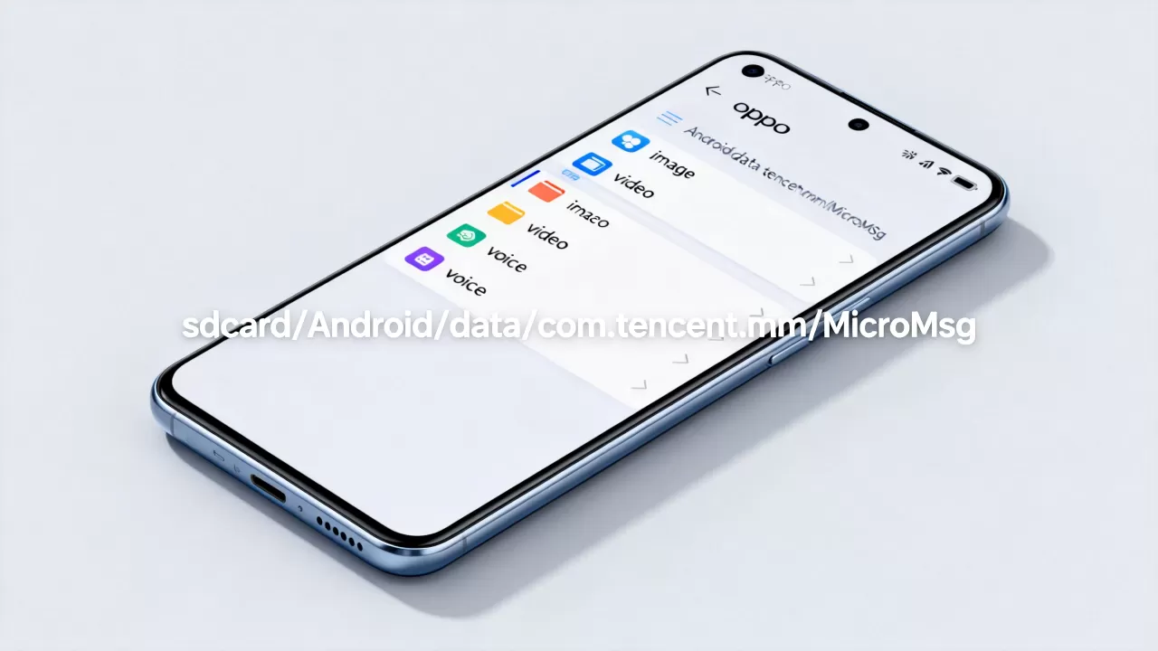 oppo手机微信文件在什么文件夹里，微信文件存储路径