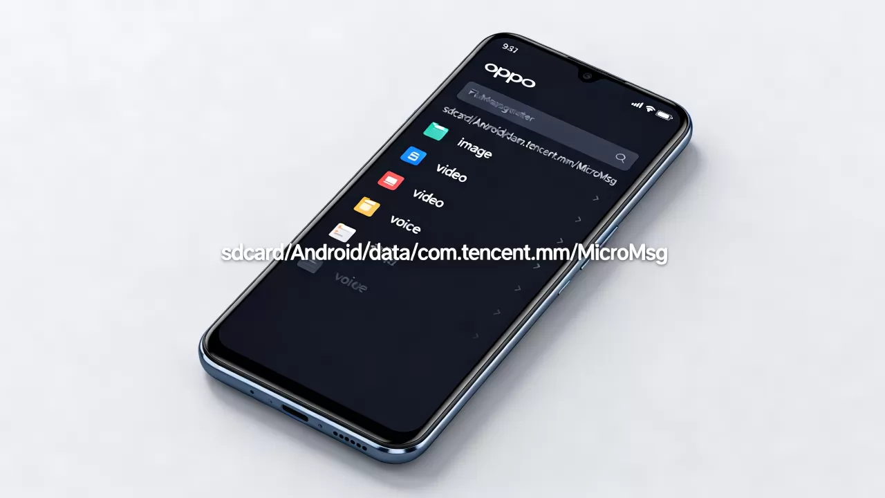 oppo手机微信文件在什么文件夹里，微信文件存储路径