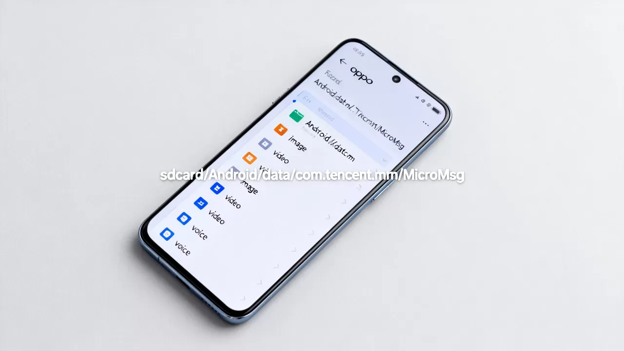 oppo手机微信文件在什么文件夹里，微信文件存储路径