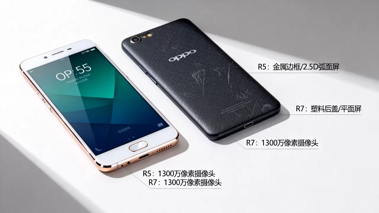 为什么oppo r5比r7贵，oppo r5和r7区别