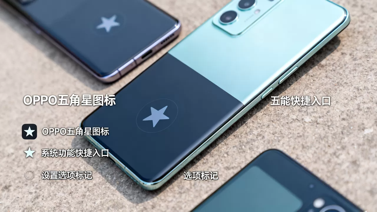 oppo五角星什么用,oppo手机五角星图标代表什么意思 oppo五角星什么用,oppo手机五角星图标代表什么意思