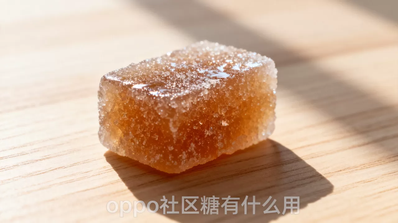 oppo社区糖有什么用，oppo社区糖有什么用