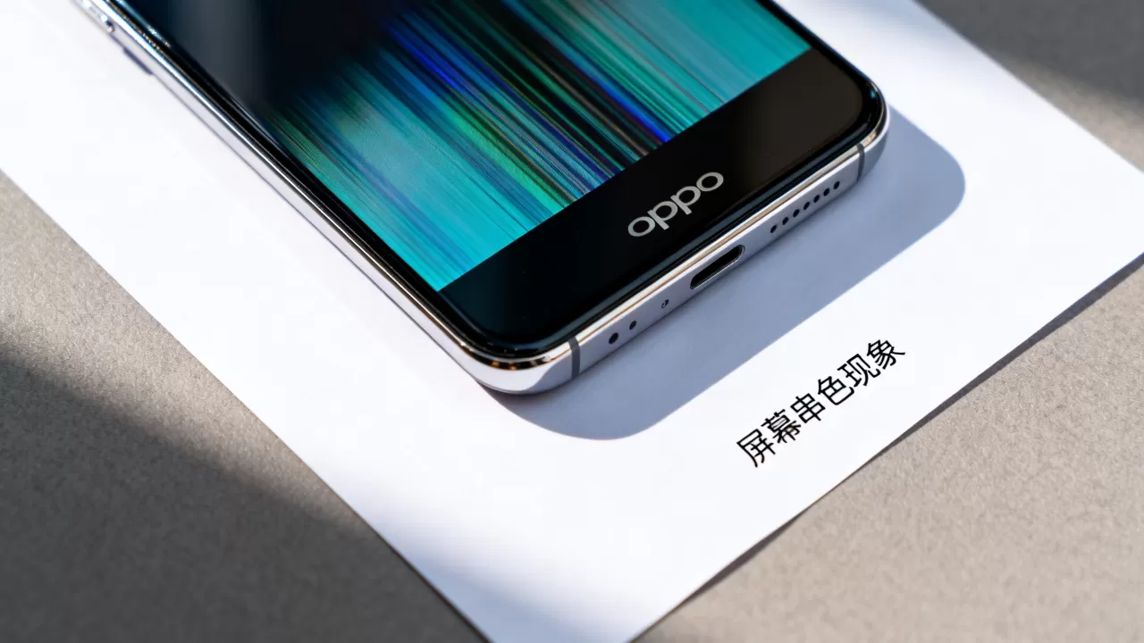 oppo怕串是什么意思，oppo手机屏幕串色