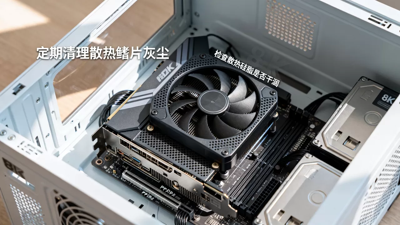 机箱散热显卡温度高怎么办，机箱散热显卡