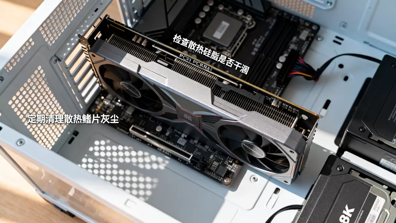 机箱散热显卡温度高怎么办，机箱散热显卡