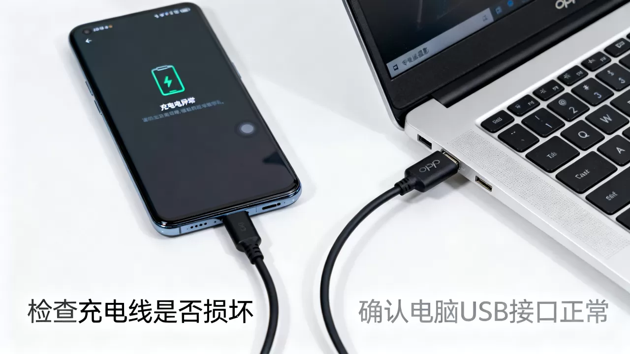 OPPO为什么充不上电脑,手机无法连接电脑充电 OPPO为什么充不上电脑,手机无法连接电脑充电